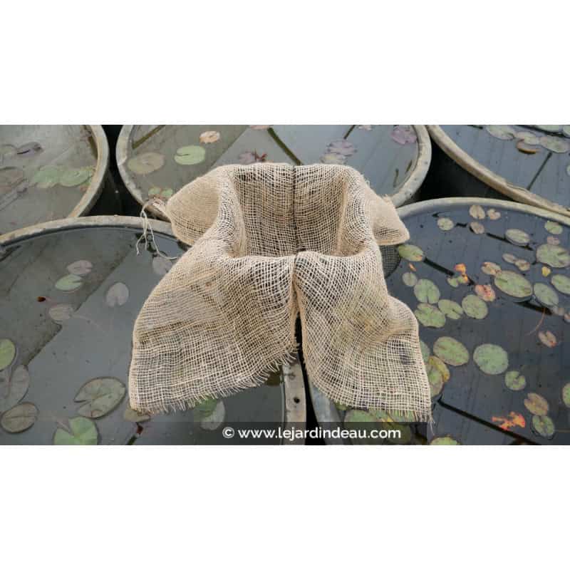 Tontine naturelle en toile de jute Tontine naturelle en toile de jute
