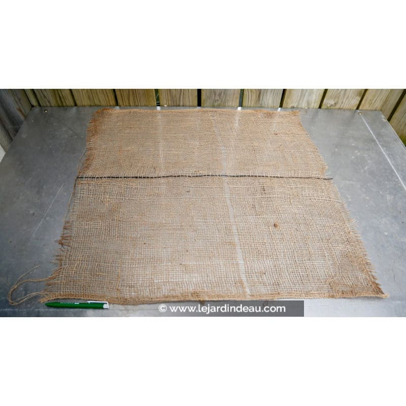 Tontine naturelle en toile de jute Tontine naturelle en toile de jute